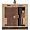 Πορτοφόλι Safety wallet hide & stitches Brown (20208-006)